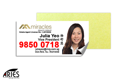 Mirrorkote Sticker 61mm 29mm